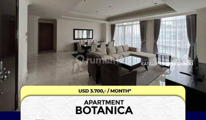 Sewa Apartment 3 BR Botanica, Jakarta Selatan 081299909980 1