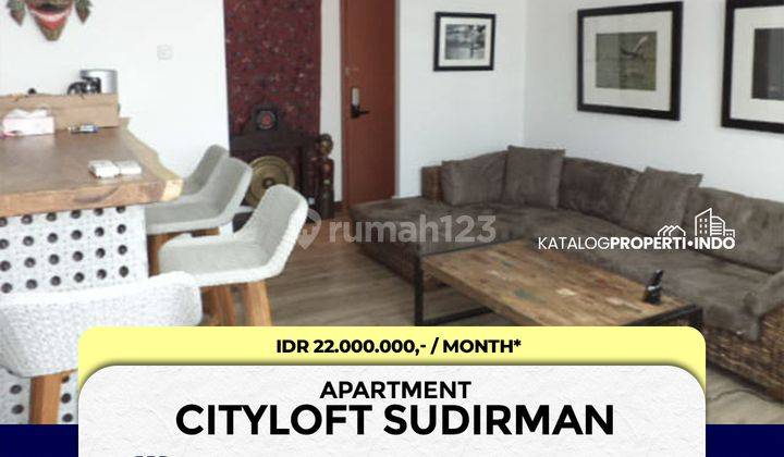 Sewa Apartment 2 BR Cityloft Sudirman, Jakarta Pusat 081299909980 1