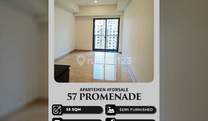 Jual Apartment 1 BR 57 Promenade Thamrin, Jakarta Pusat 1