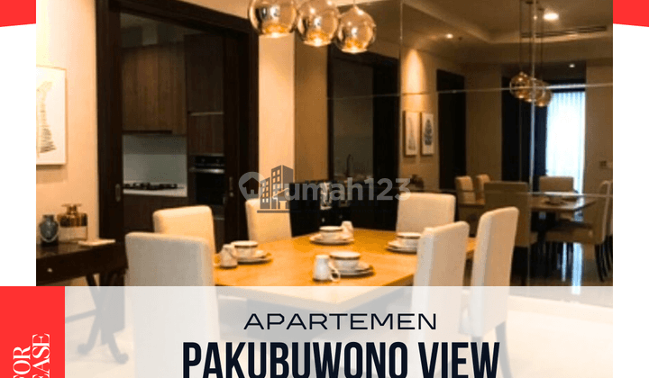 Sewa Apartemen 2 BR Pakubuwono View Kebayoran, Jakarta Selatan 1