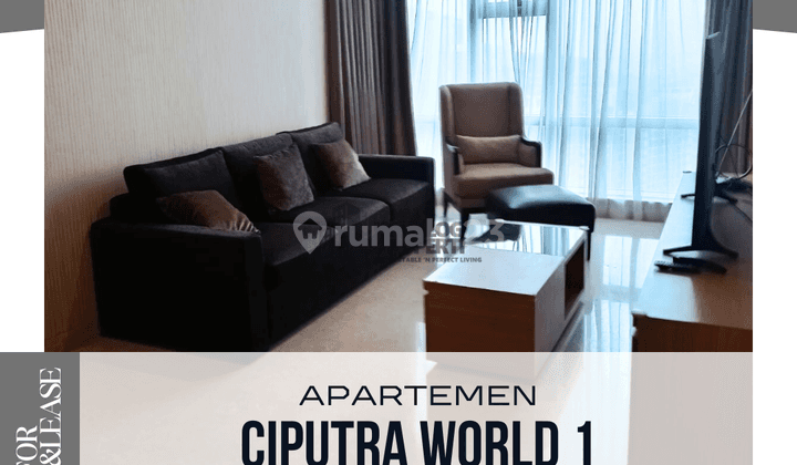 Jual & Sewa Apartemen 2 BR My Home Ciputra World 1 Mega Kuningan, Jakarta Selatan 1