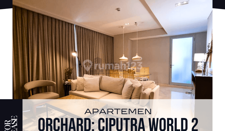 Sewa Apartemen 2 BR Orchard Ciputra World 2 Mega Kuningan, Jakarta Selatan 1