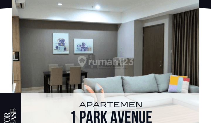 Sewa Apartemen 2BR 1 Park Avenue Kebayoran, Jakarta Selatan 1