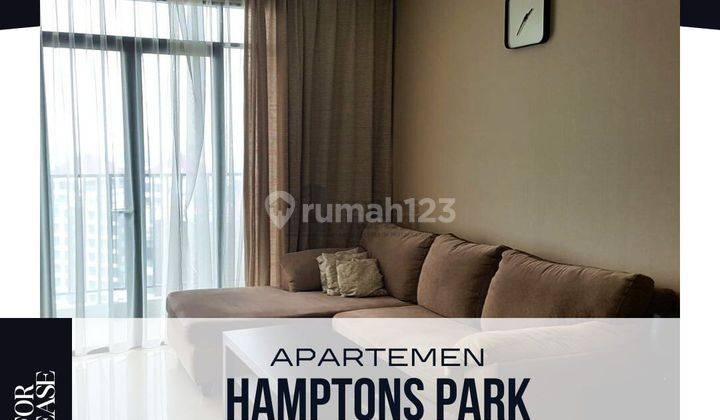 Sewa Apartemen 3 BR Hamptons Park
Pondok Indah, Jakarta Selatan 1