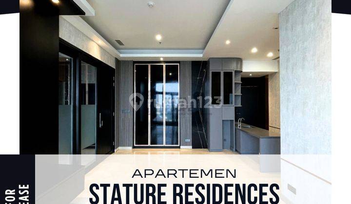 Sewa Apartemen 1 BR Stature Residences Kebon Sirih, Jakarta Pusat 1