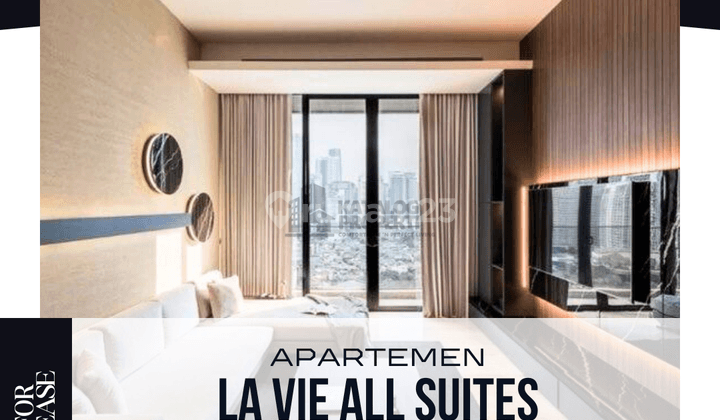 Sewa Apartemen 2 BR La Vie All Suites Setiabudi, Jakarta Selatan 1