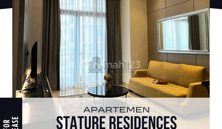 Sewa Apartemen 2 BR Stature Residences Kebon Sirih, Jakarta Pusat 1