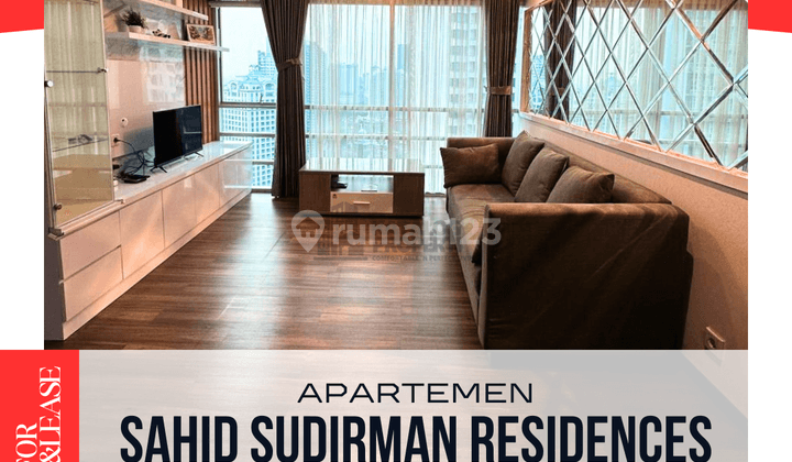 Jual Apartemen 2 BR Sahid Sudirman Residences Sudirman, Jakarta Selatan 1