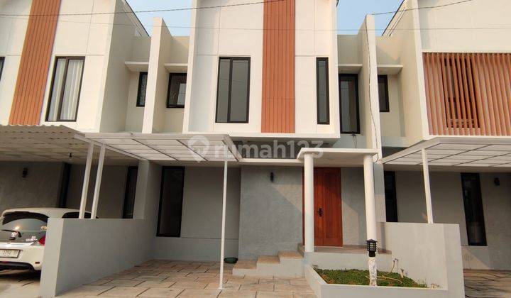 Rumah Cantik 2 Lantai Ready Model Skandinavia Dkt Tol Jatiwarna 1