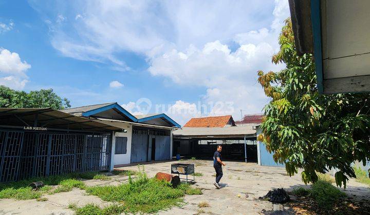 Dijual Ruang Usaha/tanah Ex Bengkel Cocok U/ Bengkel Atau Cuci Mobil Jakarta 2