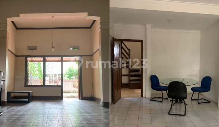 For rent rumah tinggal / kantor sayap riau
