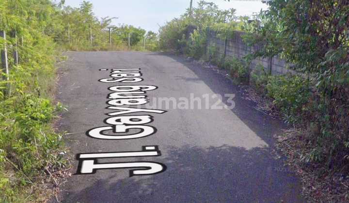 For Lease Land In Gayang Sari Kutuh Kuta Selatan