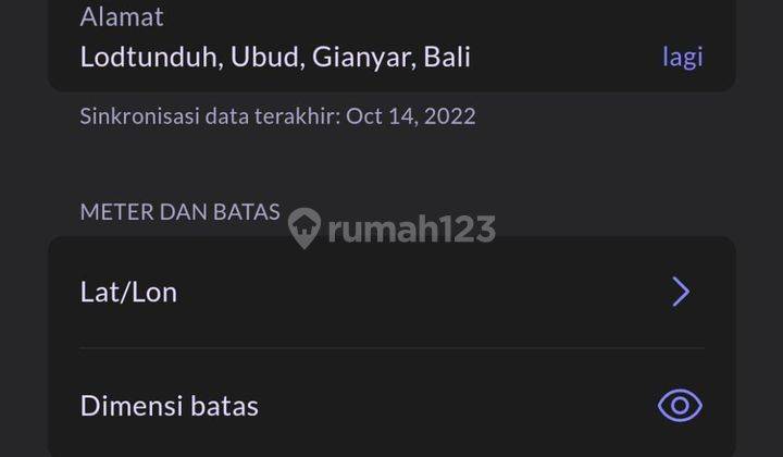 Tanah Lokasi Strategis Lotunduh Ubud Bali  9