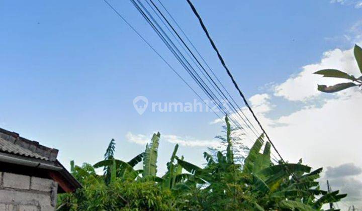 The land is ready to be built on and the surrounding wall is located in Tukad Balian  2