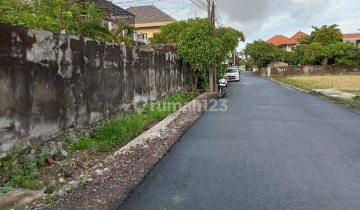 Tanah Siap Bangun Sudah Tembok Keliling Tukad Badung Renon 2