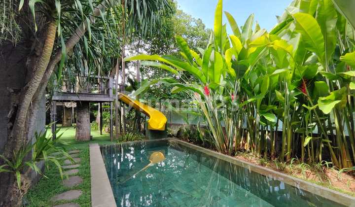 Rumah Mewah View Sawah Lokasi Strategis Di Renon 