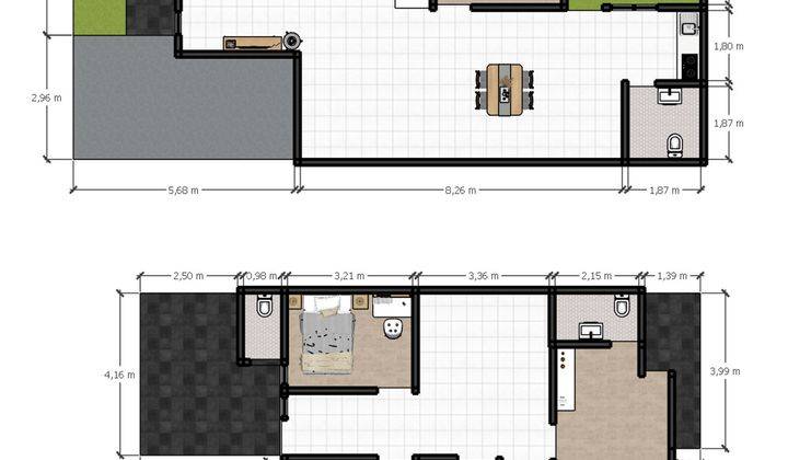 Rumah Minimalis 2 Lt Dekat Trans Studio Mall Cibubur Siap KPR J25353 2