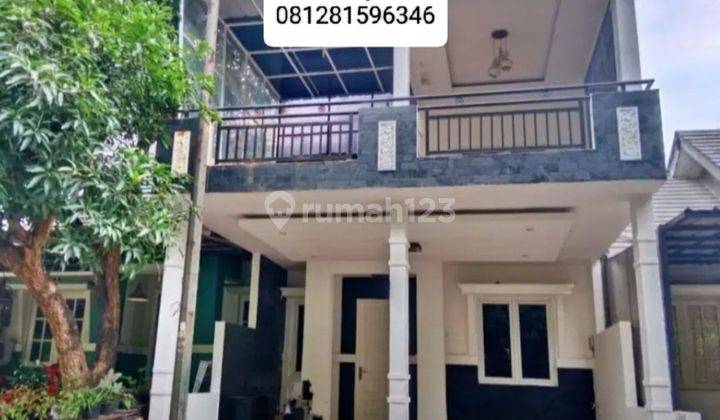 Jual Cepat Rumah Bertingkat Depan Taman 1