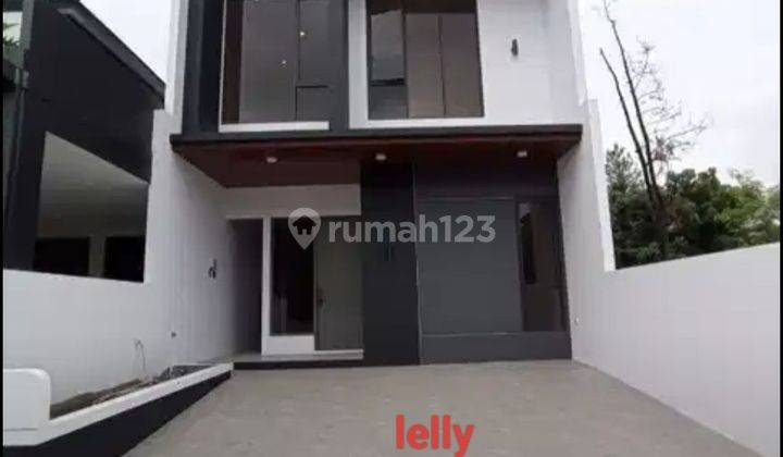 Dijual Rumah Bertingkat 3 Lantai Minimalis, Depan Taman 1