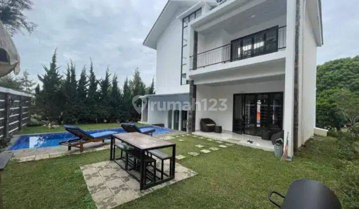 Villa Asri 3 Lantai Dengan View Indah Di Lembang Bandung 1