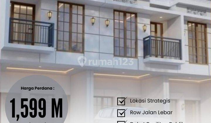 Rumah Baru 2 Lantai di Klender Jakarta Timur  1