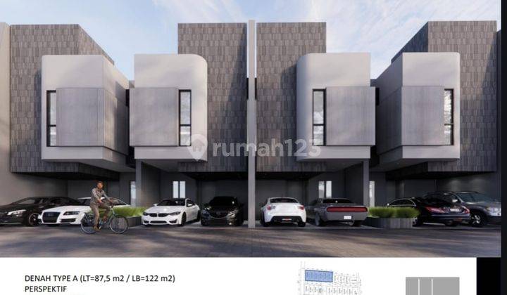 Rumah Baru Dalam Cluster di kemang sari, Jatibening 1