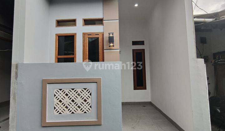 Rumah Baru 1 Lantai Akses Motor di kayu manis, Matraman 1