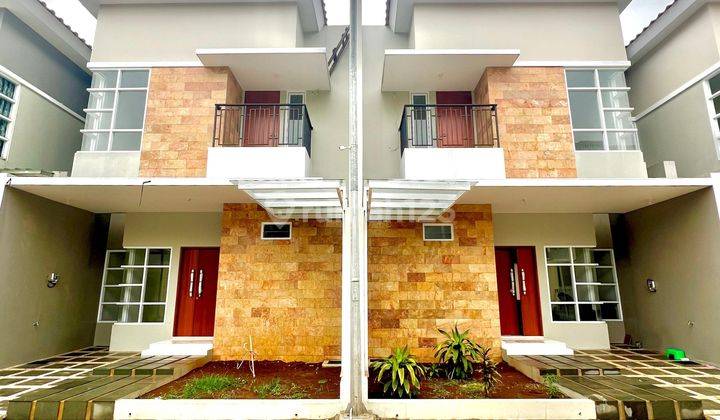 Rumah Baru 2 Lantai Dalam Cluster Di Batu Ampar  Jakarta Timur  1