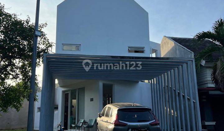 Disewa Delatinos Bsd Rumah Hook Dua Lantai Minimalis Modern  1