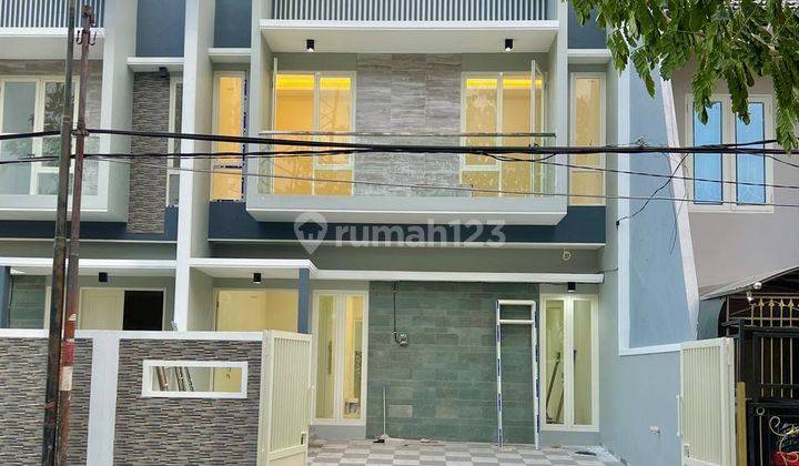  Dijual Rumah Baru di Raya Manyar Tirtomoyo Design Scandinavian Modern 2 Unit Gress 1