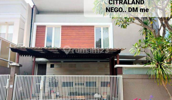 Rumah Dijual Taman Puspa Raya Citraland Utama Surabaya 1