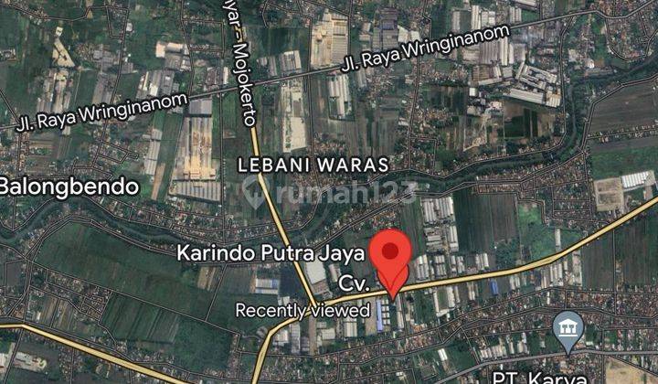 Dijual Tanah Strategis di 0 Jalan Bypass Krian 1