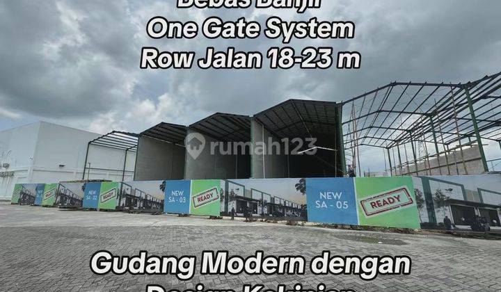 Gudang Baru 1 Menit ke Pintu Tol Cerme Gresik 10 Mnt Ke Manyar 1