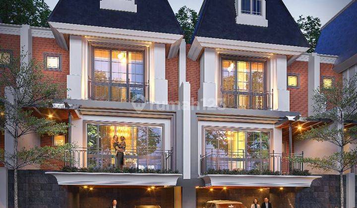 Dijual Rumah Baru 3,5 Lantai Dalam Cluster Pesanggrahan 1