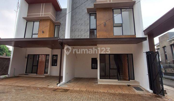 Dijual Rumah Baru Modern Siap Huni Area Cirendeu Ciputat Timur 1