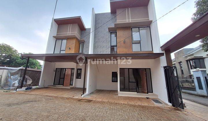 Dijual Rumah Baru Modern Siap Huni Area Cirendeu Ciputat Timur 2