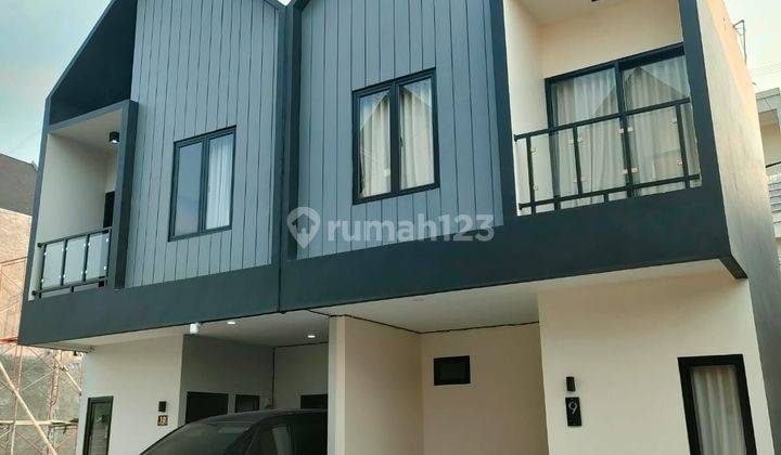 Dijual Rumah Baru Design Scandinavian Lokasi Nempel Bintaro 1