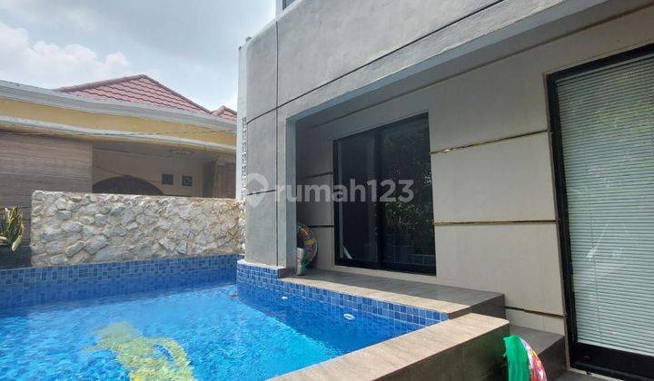 Dijual Cepat Rumah Dengan Private Pool Di Rawamangun 1