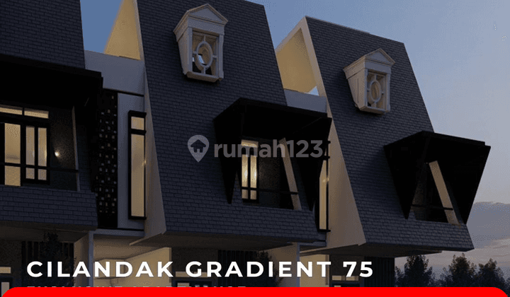 Dijual Rumah Baru Gradient 75 Cilandak Jakarta Selatan 1