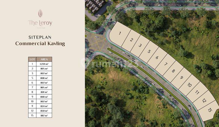  Kavling Komersil Sequoia Hills Sentul Sirkuit Bogor 2