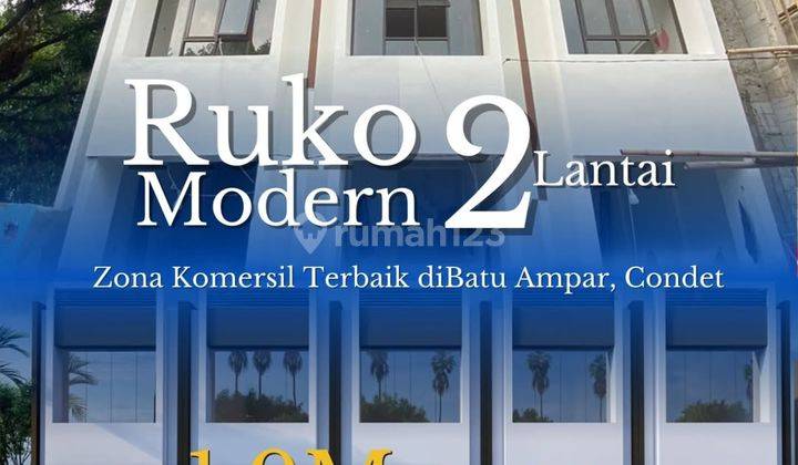 Dijual Ruko Murah Cocok Utk Usaha Di Condet Batu Ampar Jakarta Timur 2