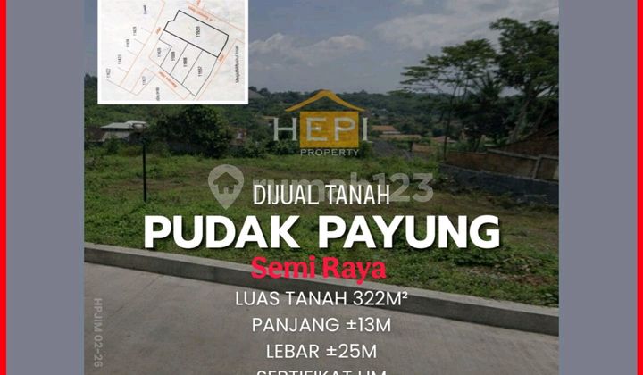 Tanah di Bumirejo Raya Pudak Payung Siap Bangun 1