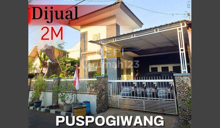 Rumah Di Puspogiwang Siap Pakai, Dekat Kota 1