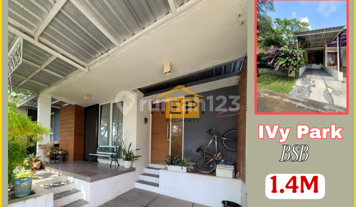 Rumah 1Lt Jual Rugi di Ivy Park Bsb Siap Pakai 1