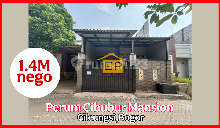 Rumah Cantik di Perum Cibubur Mansion Cileungsi Bogor