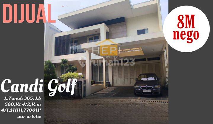 Rumah 2lt  Mewah Di Candi Golf,siap Pakai 1