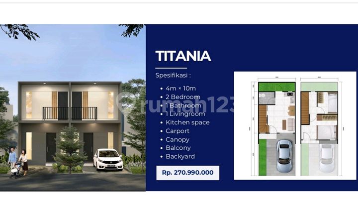Rumah Murah Dekat Kaw. Industri Kendal Siap Disewakan 1