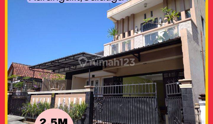 Rumah 2lt,BAGUS, SIAP PAKAI, 3Km ke Univ Satya Wacana 2