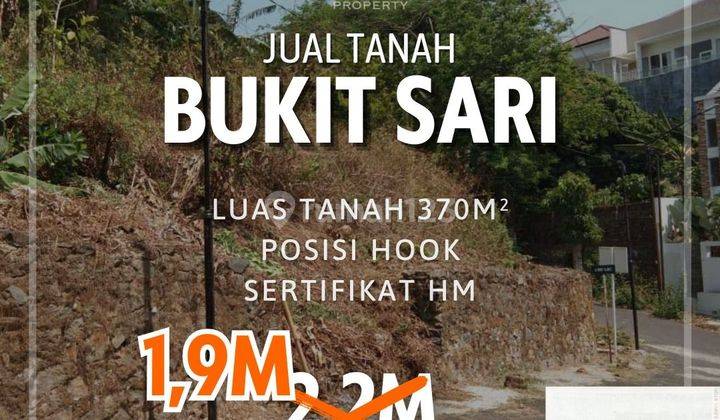 Tanah Murah Harga Bawah NJOP Di Bukit Sari 1