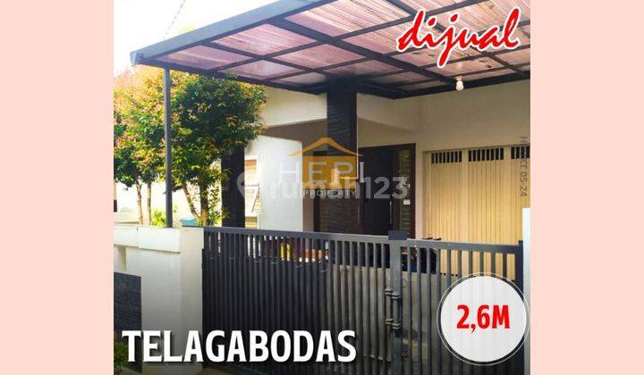 Rumah 1 lantai DEKAT AKPOL DI TELAGA BODAS 1